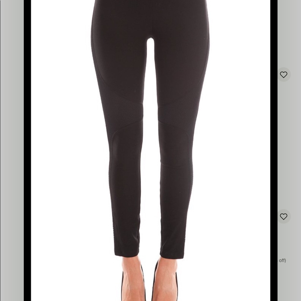Helmut Lang Compress Mesh Inserted Pants/Leggings - image 3